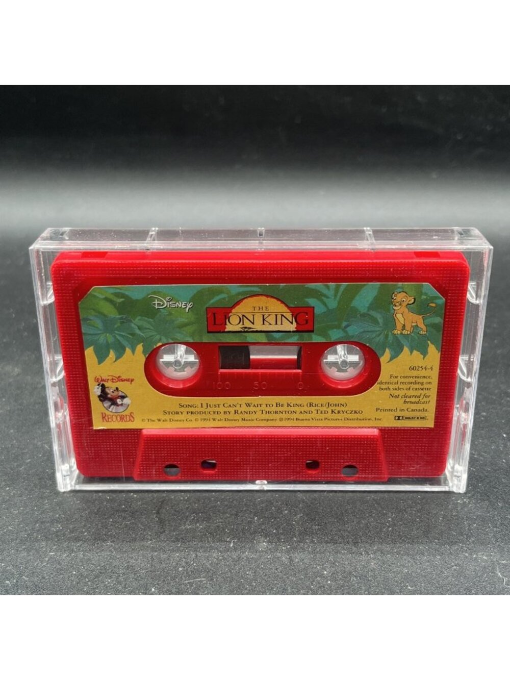 Disney The Lion King Sing Along by Disney Cassette May 1994 Walt Disney